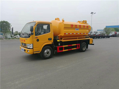 海南東風清洗吸污車10方報價單